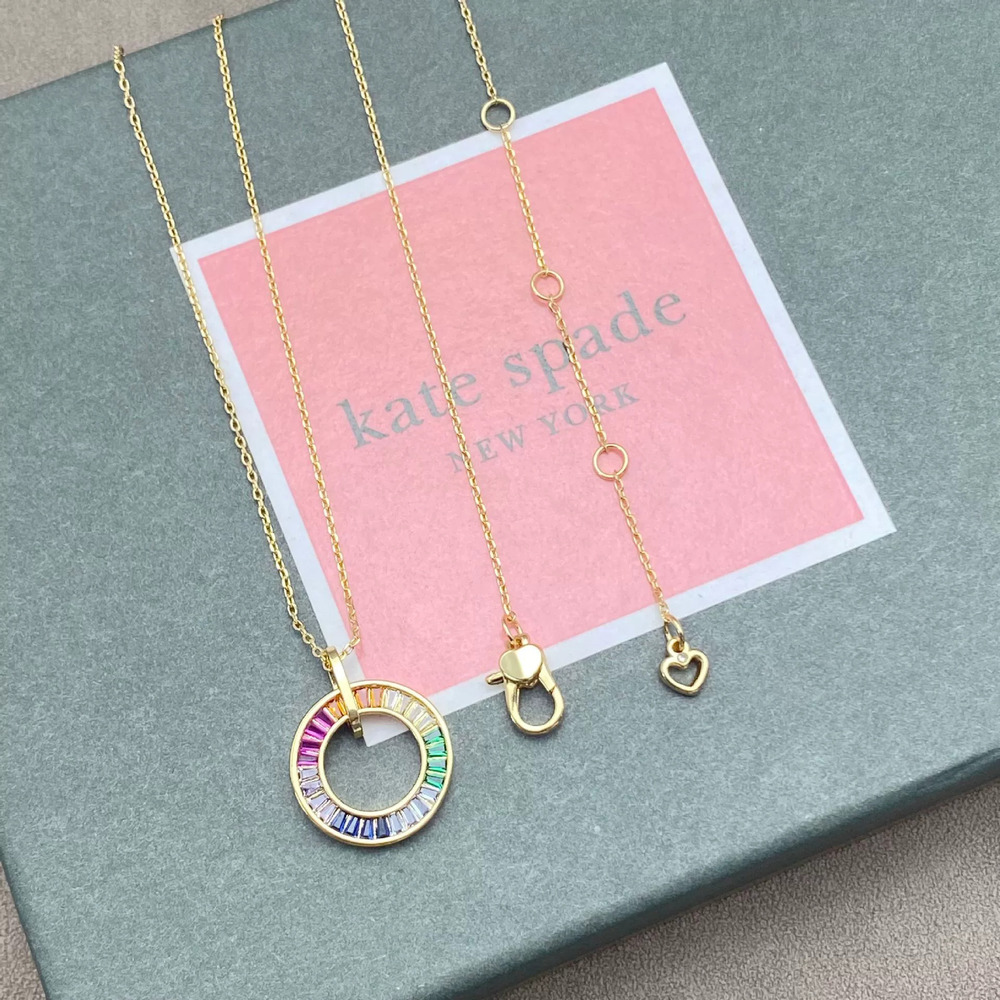 kate spade Circle Colored Diamond Choker